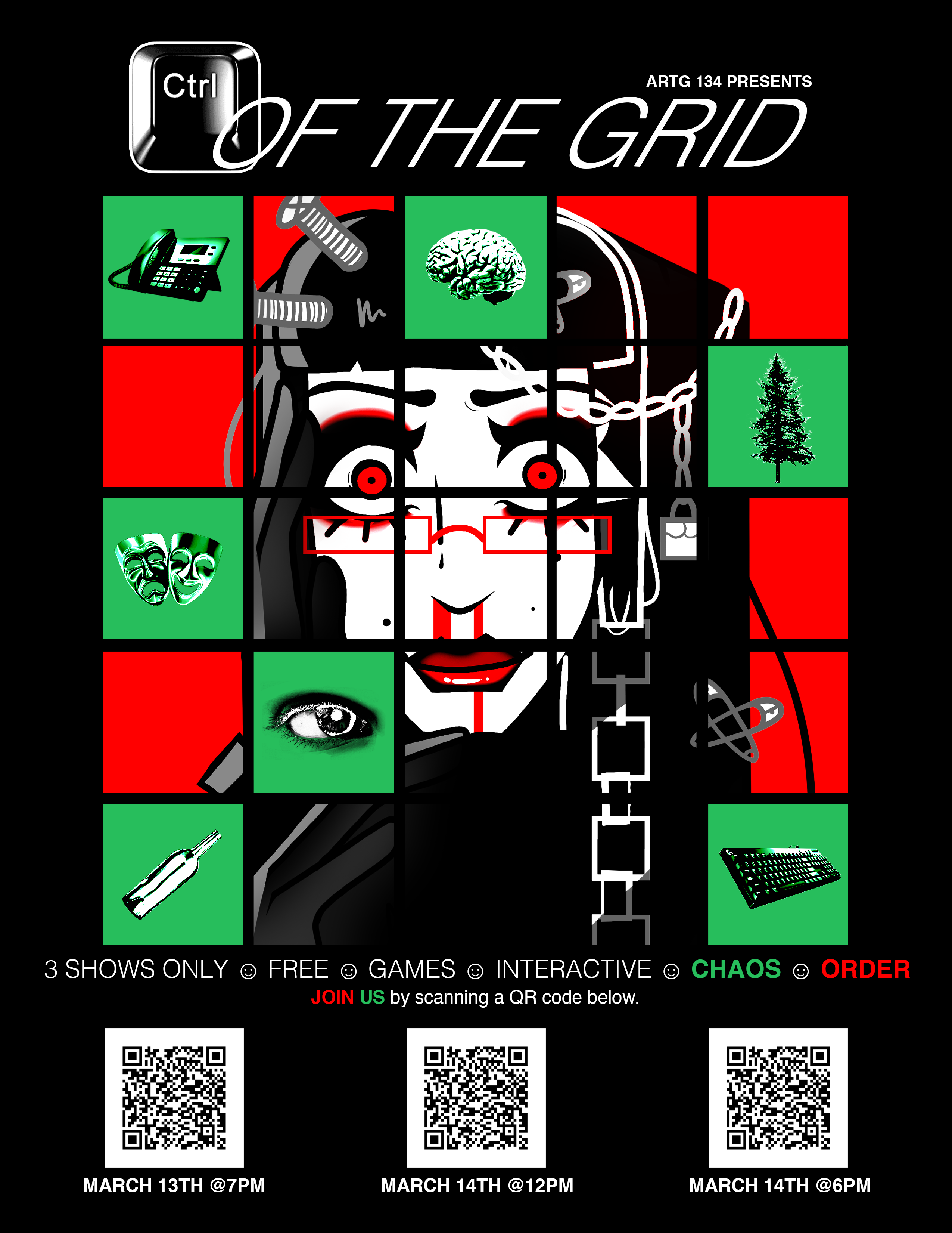 Promotional poster for The Control of the Grid