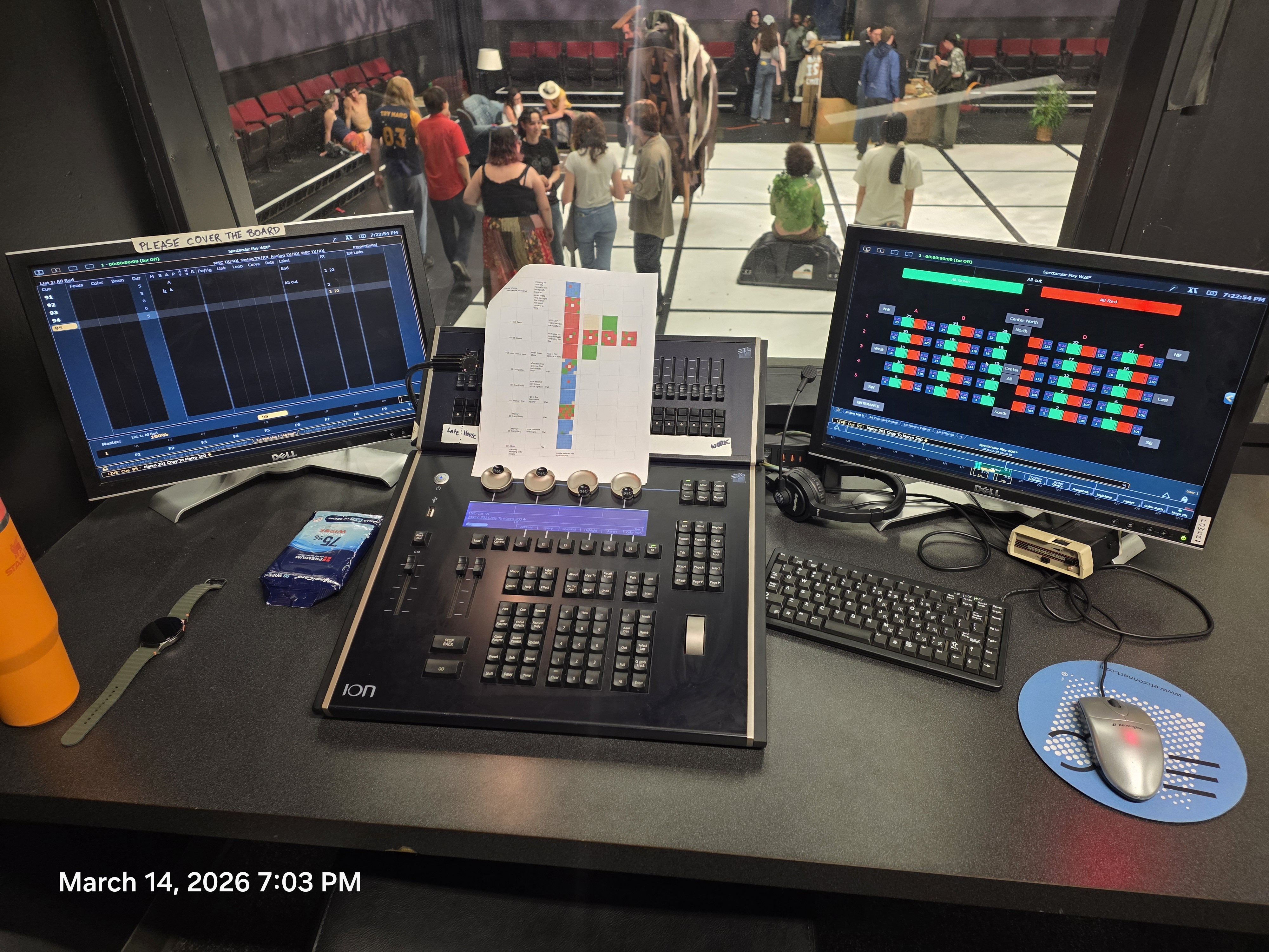 Lighting control station